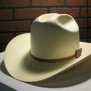 Larry Mahan 100X - El Rey - Straw Hat - 7 1/8